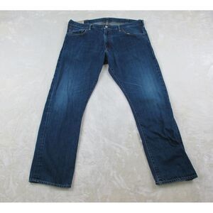 Polo Ralph Lauren Pants Mens 38 Blue‎ Denim Jeans Varick Slim Pocket 38X30*